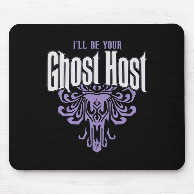 I'll Be Your Ghost Host Haunted Halloween Party 1 Mouse Mat (Front)