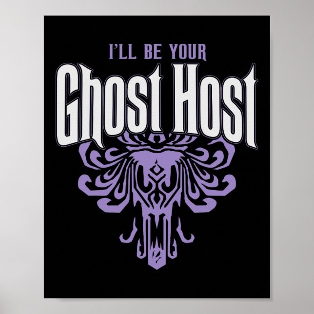 I'll Be Your Ghost Host Haunted Halloween Party  Poster (Front)