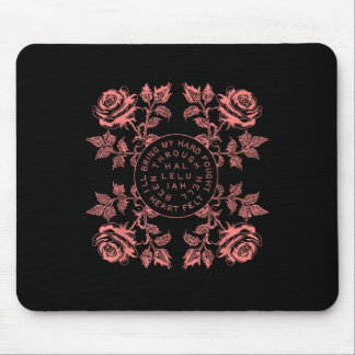 Ill Bring My Hard Fought Hallelujah Brandon Heart Mouse Mat