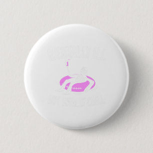 Ill But Totally Chill Fun Mental Health Halloween 6 Cm Round Badge
