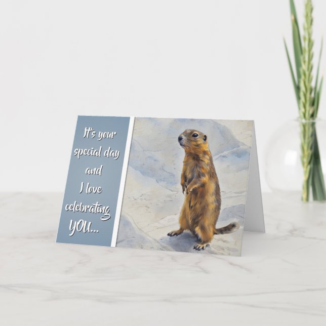 I'll Celebrate Anything - Birthday Card (Front)