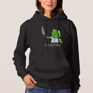 I'll Cut You Apparel Cute Frog Hoodie