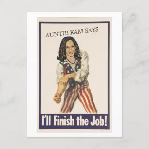 I'll Finish The Job! Postcard