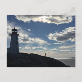I'll guide you home with my lighthouse postcard