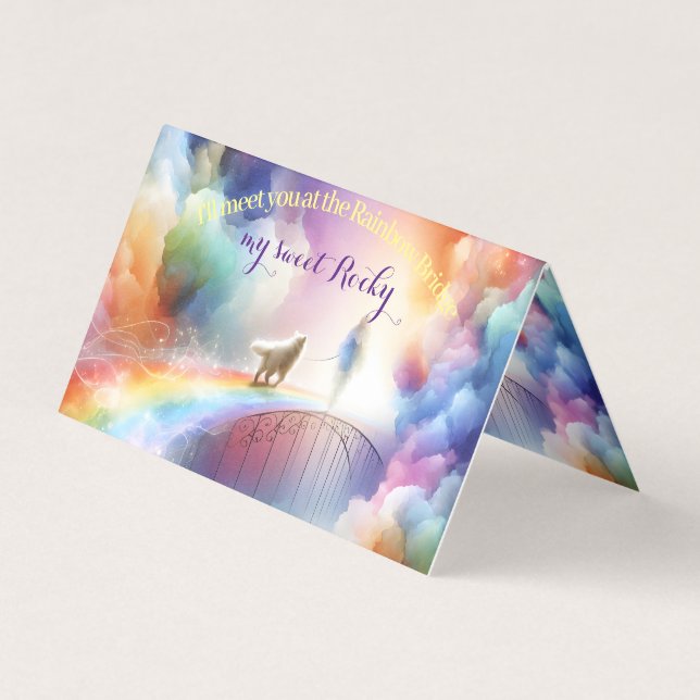 I'll meet you at the Rainbow Bridge  (Front)