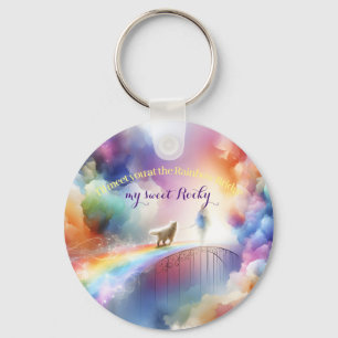 I'll meet you at the Rainbow Bridge  Key Ring