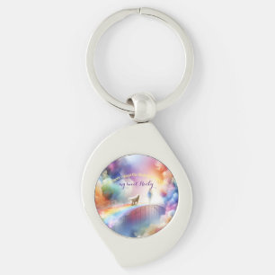 I'll meet you at the Rainbow Bridge  Key Ring