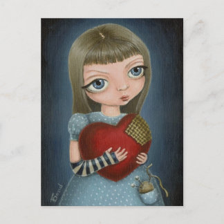 I'll mend your heart... postcard