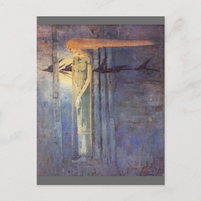 Ill Omen  ( 1893 ) Postcard (Front)