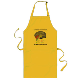 I'll Put Off Thinking Procrastination Tomorrow Long Apron