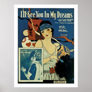 "I'll See You In My Dreams" Poster