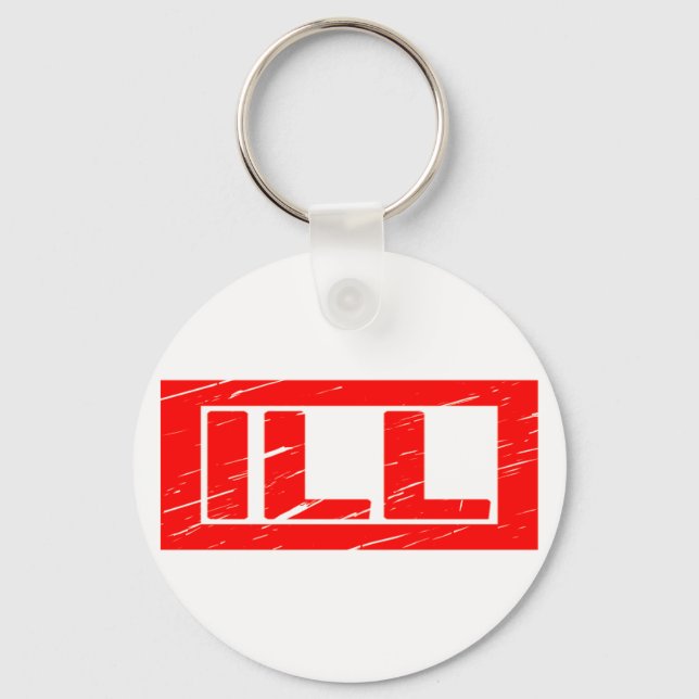 Ill Stamp Key Ring (Front)