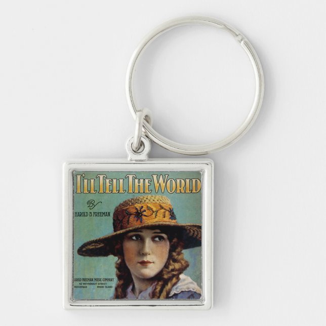 I'll Tell The World Key Ring (Front)