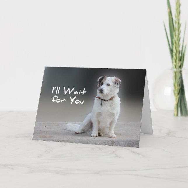 I'll Wait for You Card (Front)