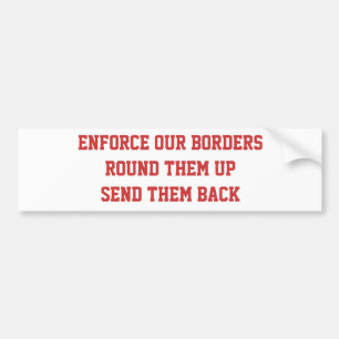 Illegal alien bumper sticker