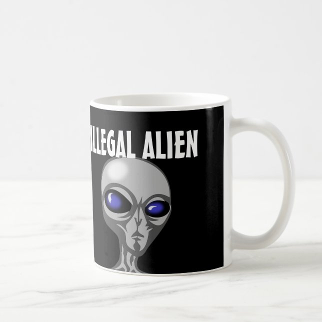 ILLEGAL ALIEN Coffee Mugs (Right)