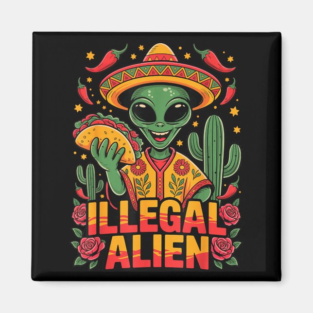 Illegal alien  magnet (Front)
