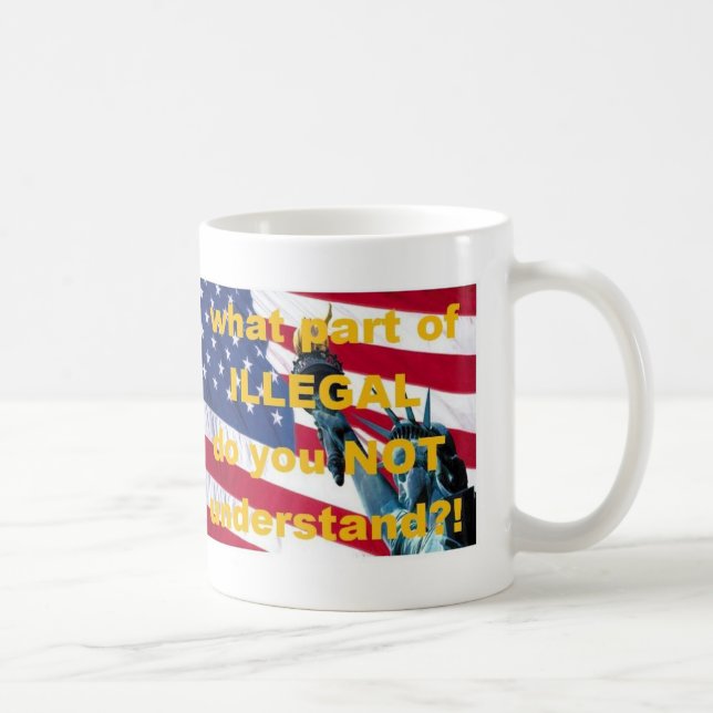 Illegal alien mug (Right)