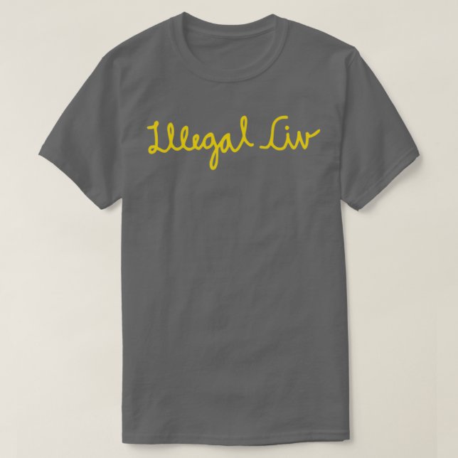 Illegal Civilisation Skateboards 1 T-Shirt (Design Front)