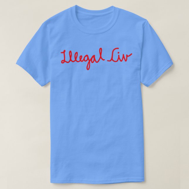 Illegal Civilization SkateboardsTShirt T-Shirt (Design Front)