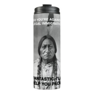 illegal immigration thermal tumbler