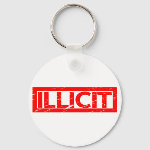 Illicit Stamp Key Ring