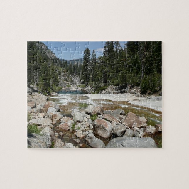 Illilouette Creek in Yosemite National Park Jigsaw Puzzle (Horizontal)