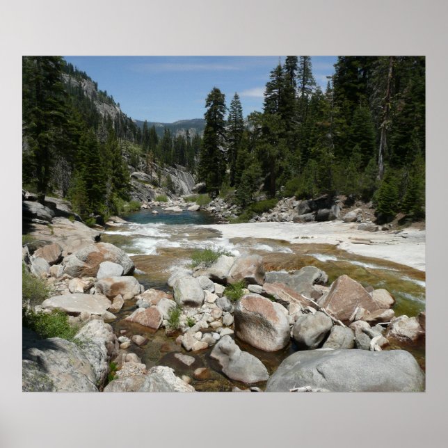 Illilouette Creek in Yosemite National Park Poster (Front)