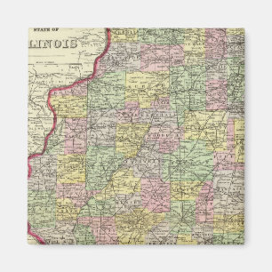 Illinois 10 magnet