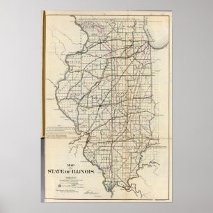 Illinois 10 poster