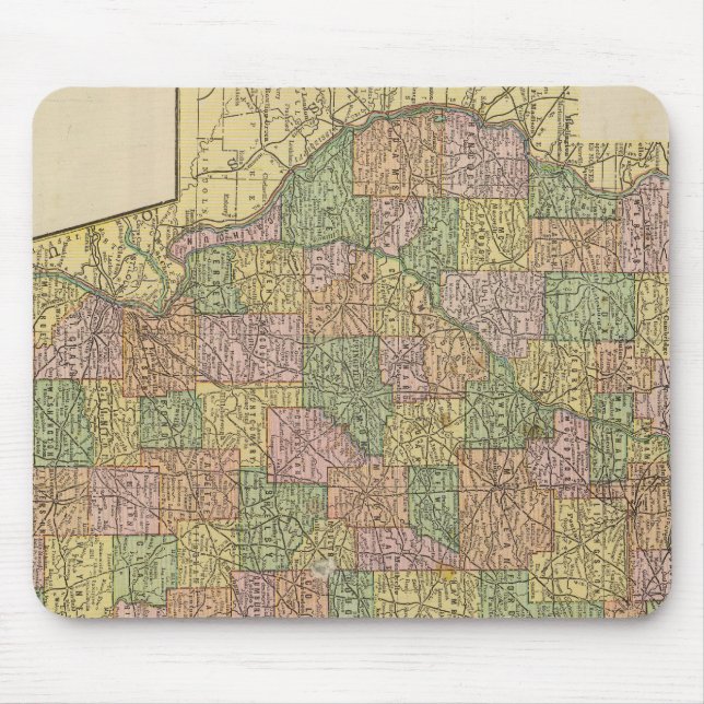 Illinois 2 mouse mat (Front)