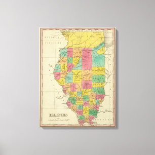 Illinois 4 canvas print