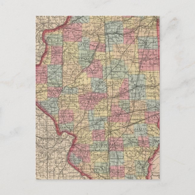 Illinois 7 postcard (Front)