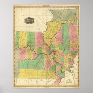 Illinois and Missouri 3 Poster