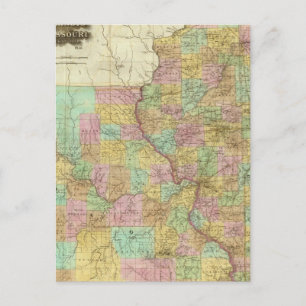 Illinois And Missouri Postcard