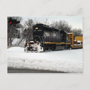 Illinois Central 6204 Postcard