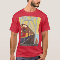 Illinois Central Railroad Poster
