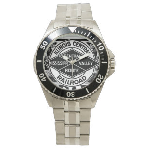 Illinois Central Railroad Vintage Classic Watch