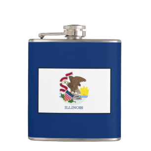 Illinois Hip Flask