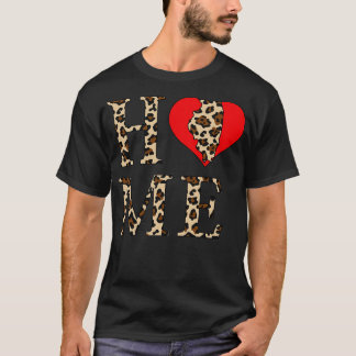 Illinois Home Leopard Print T-Shirt