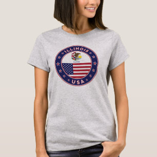Illinois, Illinois t-shirt, T-Shirt