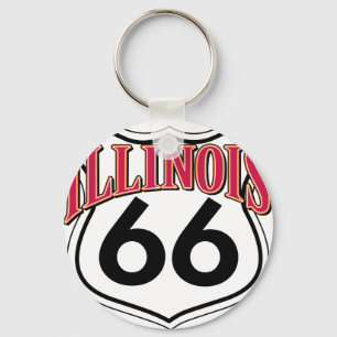 Illinois Key Ring