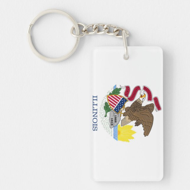 Illinois Key Ring (Front)