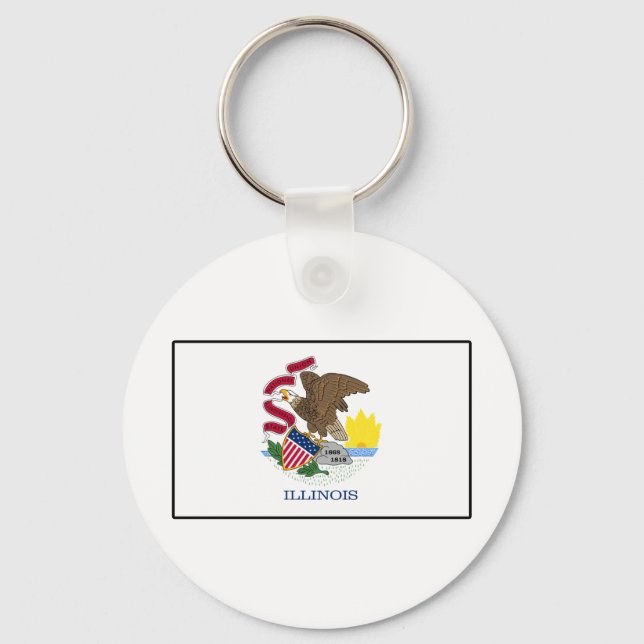 Illinois Key Ring (Front)