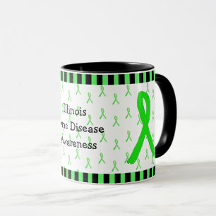 Illinois Lyme Disease Awareness Coffee Mug