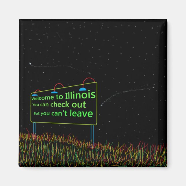Illinois Magnet (Front)