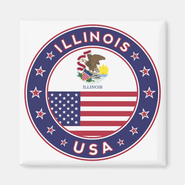 Illinois Magnet (Front)