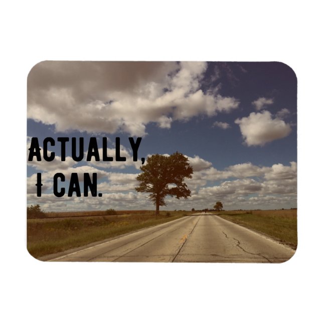 Illinois Magnet, Quote Magnet, Inspirational Quote Magnet (Horizontal)