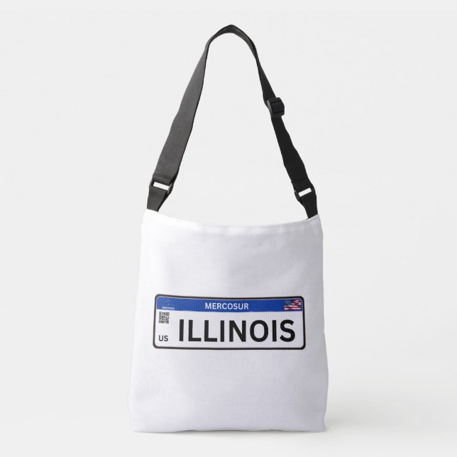 Illinois Mercosur Crossbody Bag (Front)