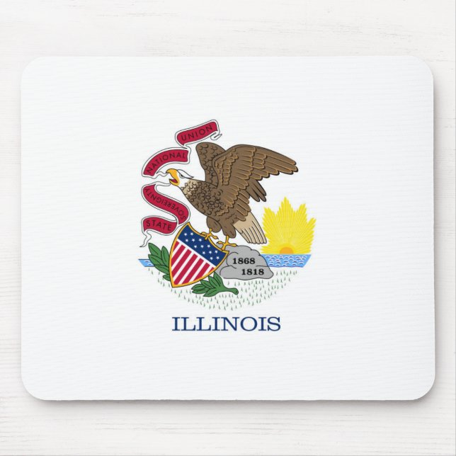 Illinois Mouse Mat (Front)